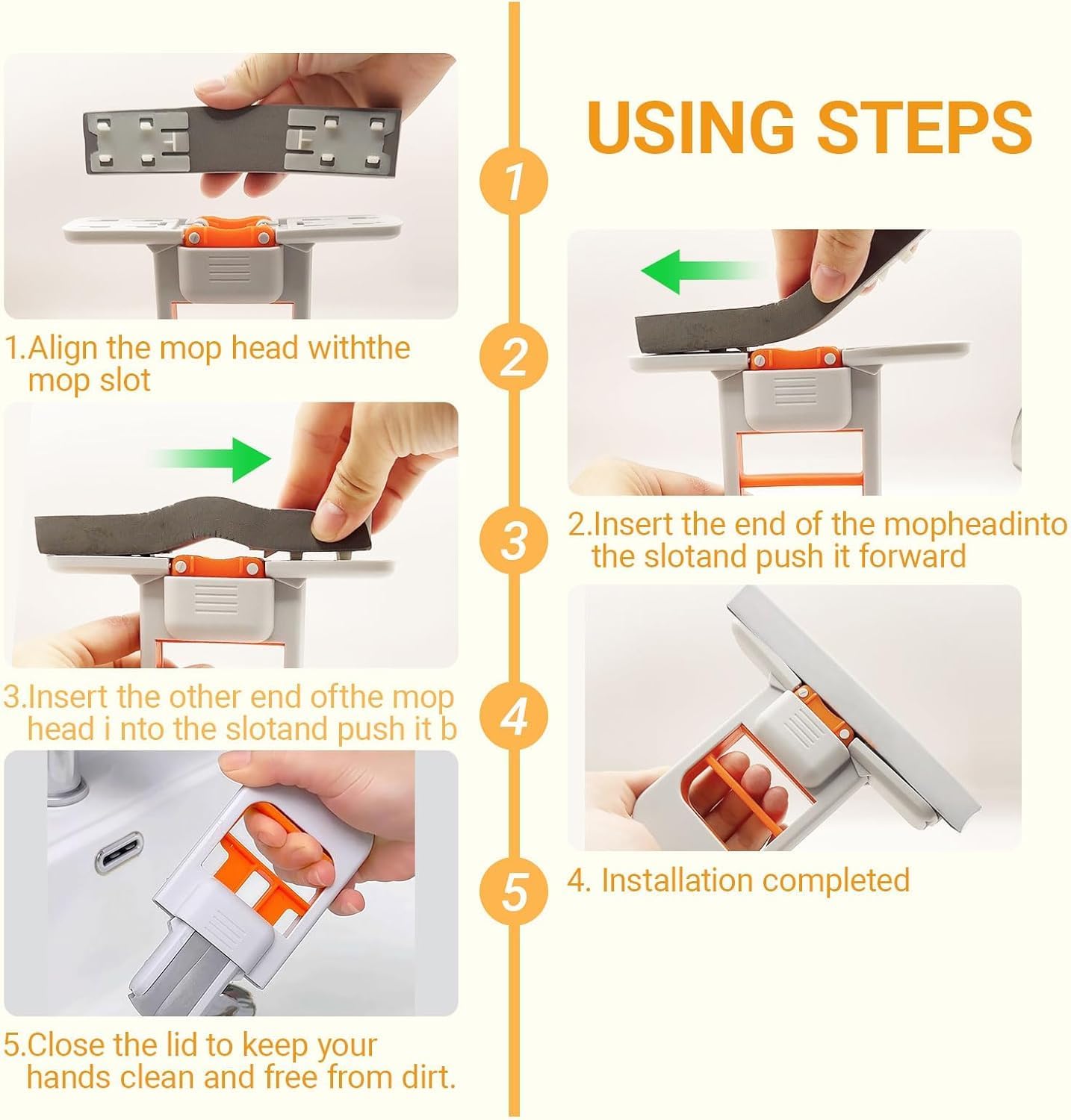 SwipeSqueeze Mini Mop