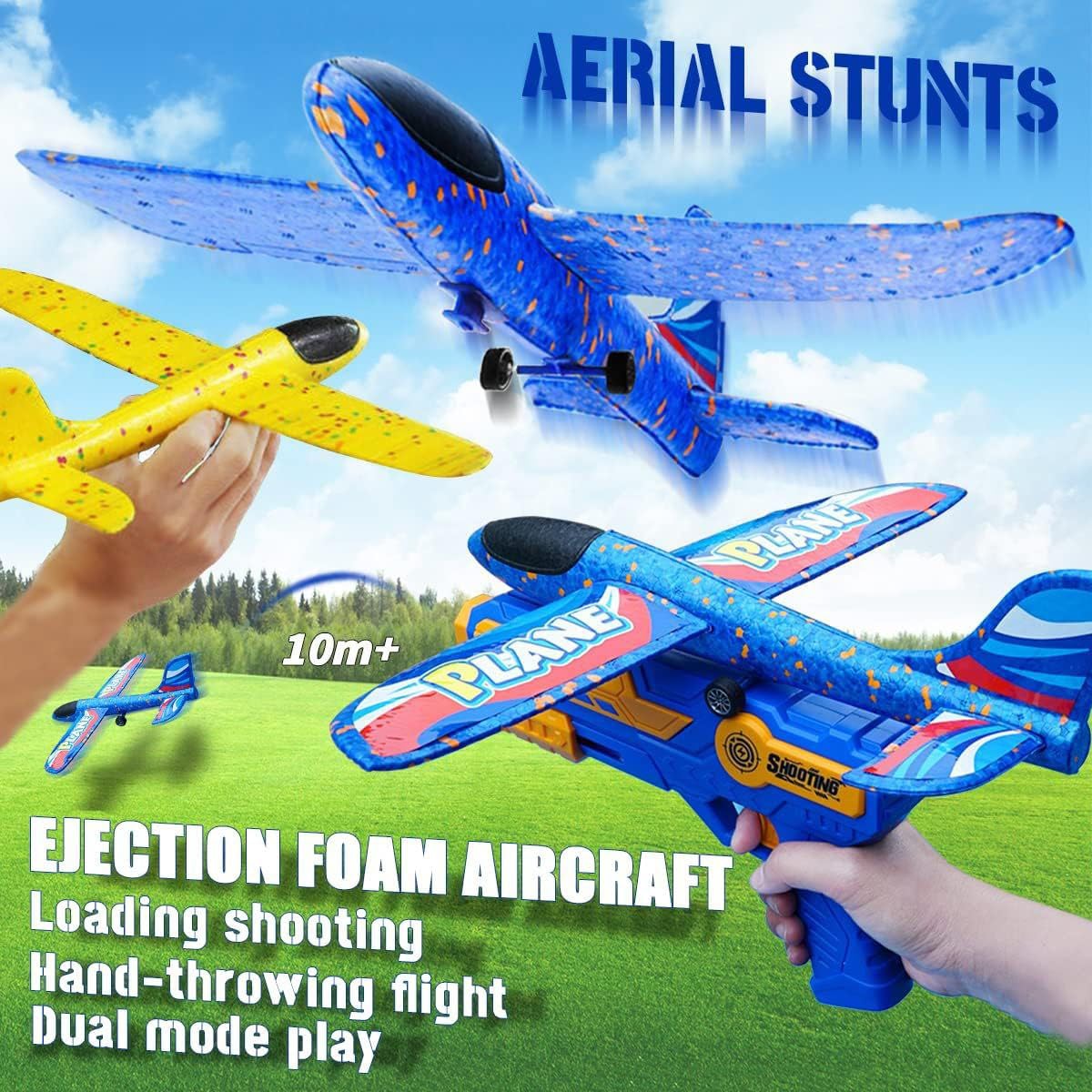 SkyBlaster | 3-in-1 Plane Launcher Toy Set