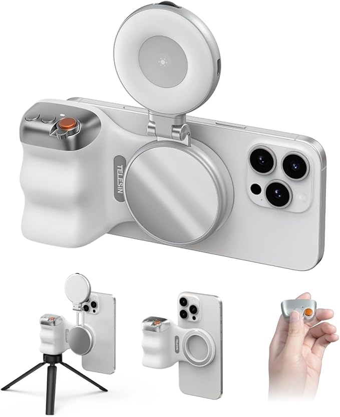 TELESIN SnapGlow | Magnetic Phone Grip Creator Kit