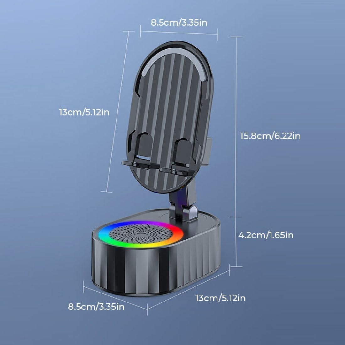 EchoLift | 5-in-1 Induction Speaker with RGB Lights