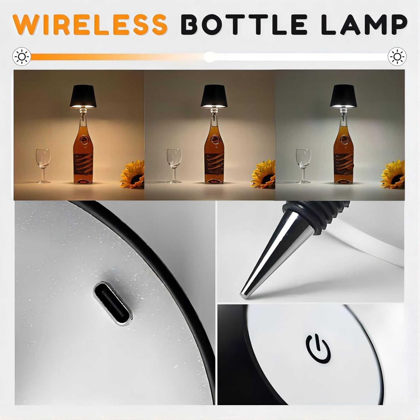 LightCove | Wireless Bottle Lamp