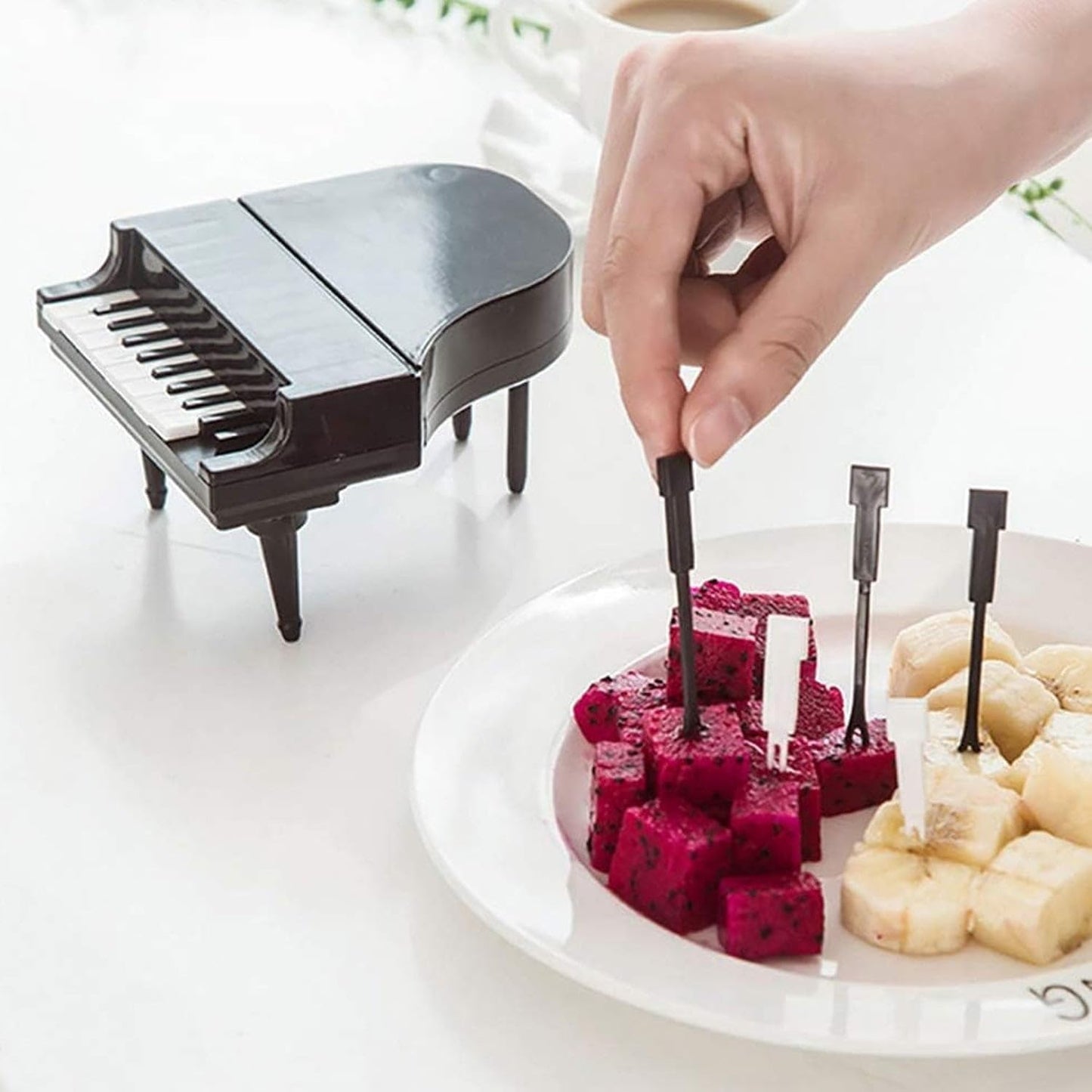 PianoPick | Musical Piano Fruit Fork Set (10 PCS)
