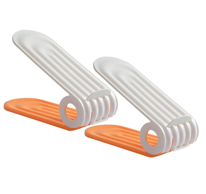 StackNest | Adjustable Shoe Storage Organizer (Pack of 4)