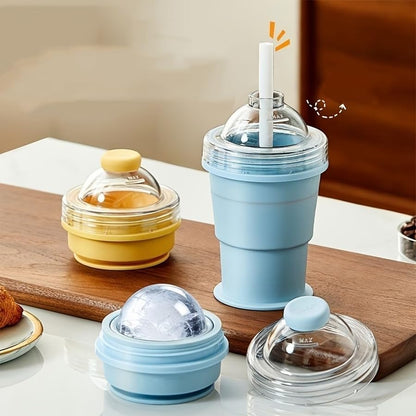 FrostCup | Collapsible Silicone Ice Ball Cup