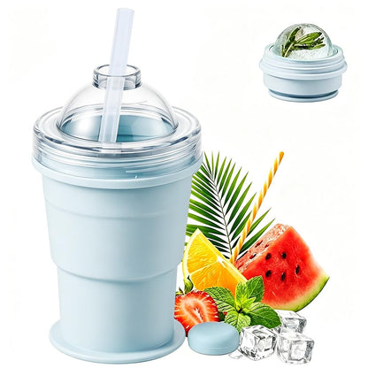 FrostCup | Collapsible Silicone Ice Ball Cup