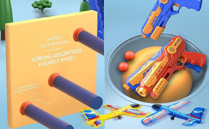 SkyBlaster | 3-in-1 Plane Launcher Toy Set