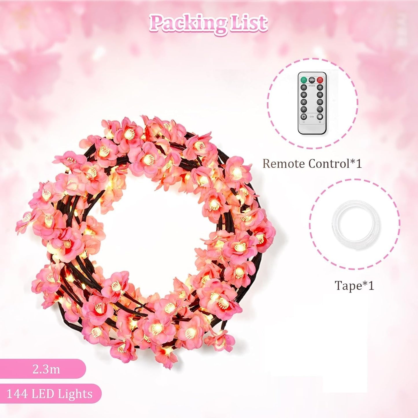 LumiBloom | Cherry Blossom LED Branch Lights
