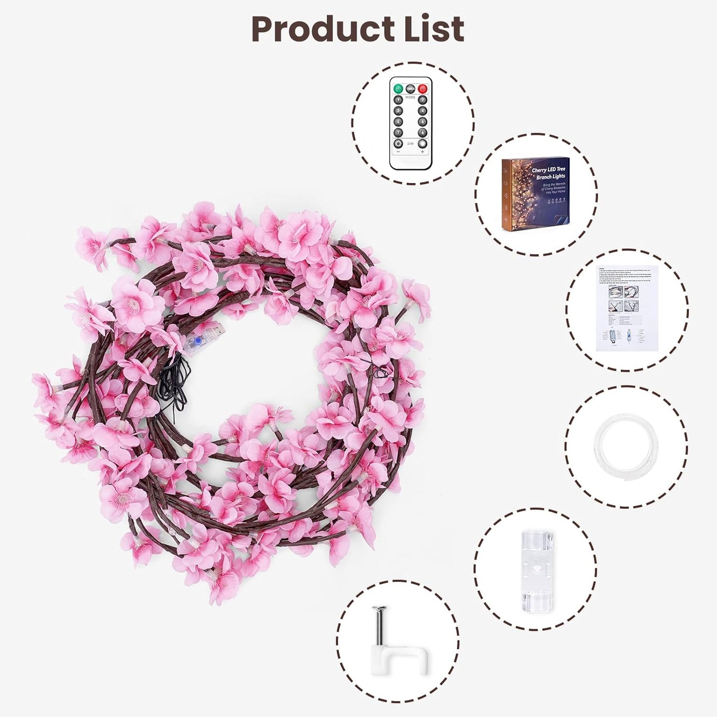 LumiBloom | Cherry Blossom LED Branch Lights