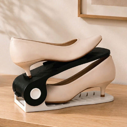 StackNest | Adjustable Shoe Storage Organizer (Pack of 4)