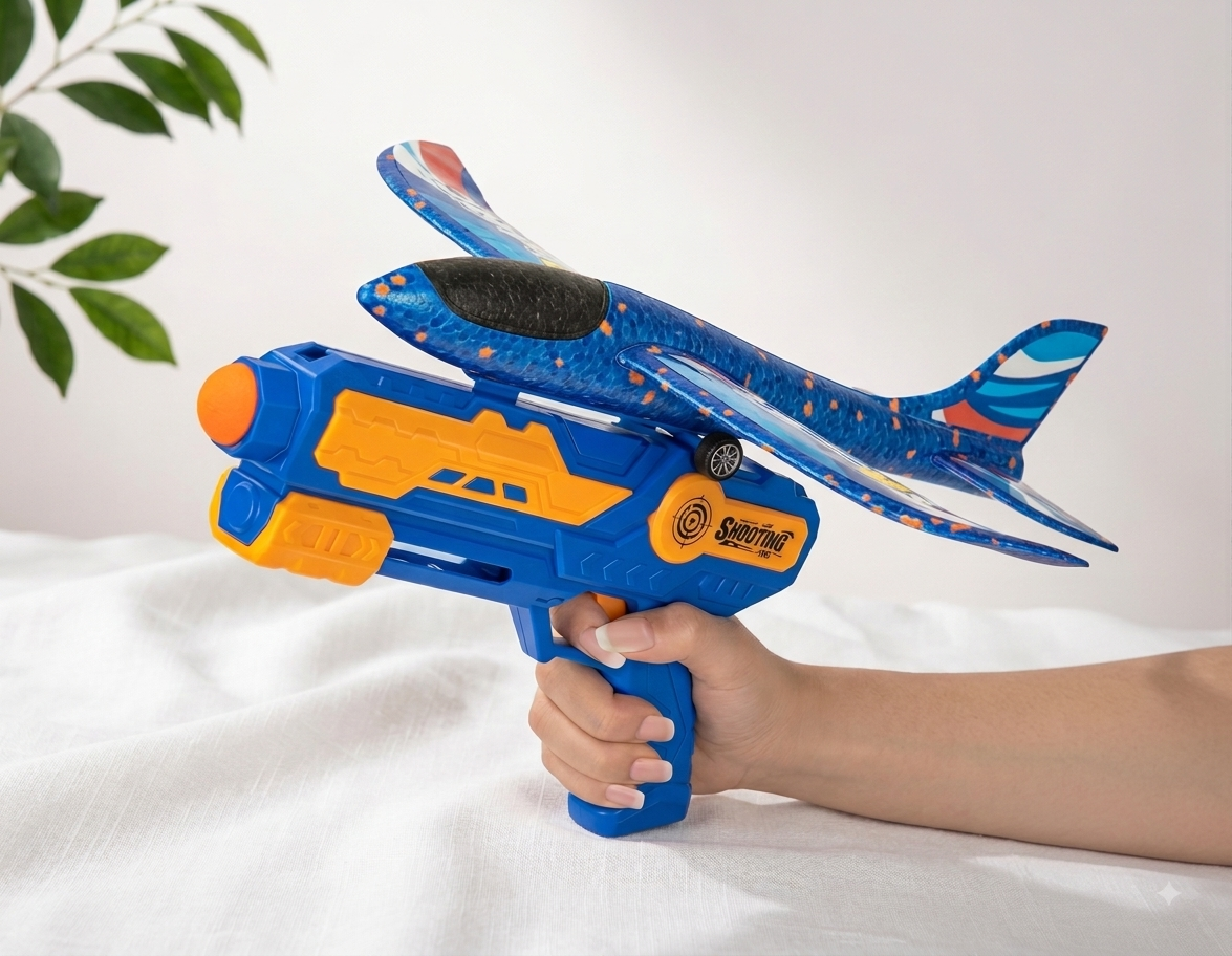 SkyBlaster | 3-in-1 Plane Launcher Toy Set